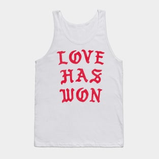 Love Has Won Tank Top